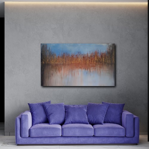 Nature acrylic abstract - acrylic,