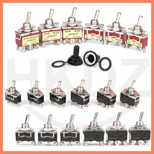 Toggle switch 250vac - toggle, 15a