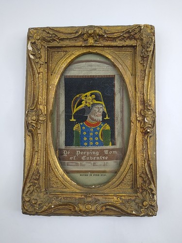 Antique stevengraph woven - stevengraph, silk