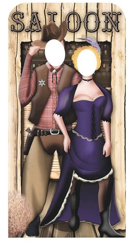 Lifesize wild west stand - wild,