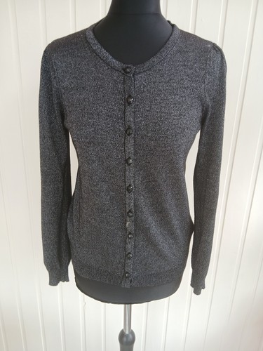 Woman black silver lurex - m&s,