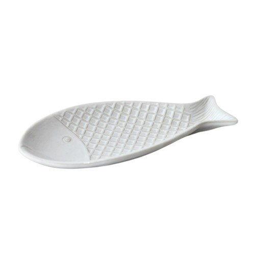 Glazed fish shaped dish - fish,