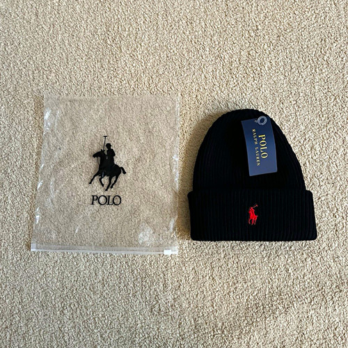 Polo ralph lauren black ribbed - ralph,