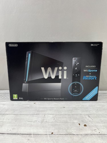Nintendo wii black - -, +