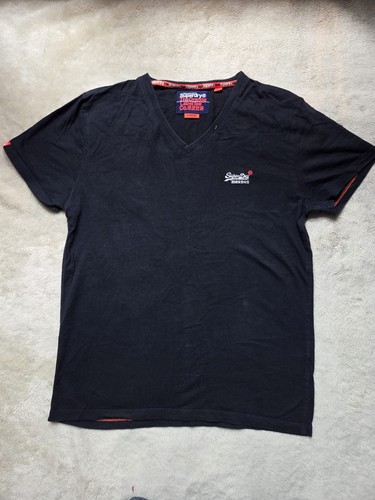 Superdry orange label - superdry, teesize