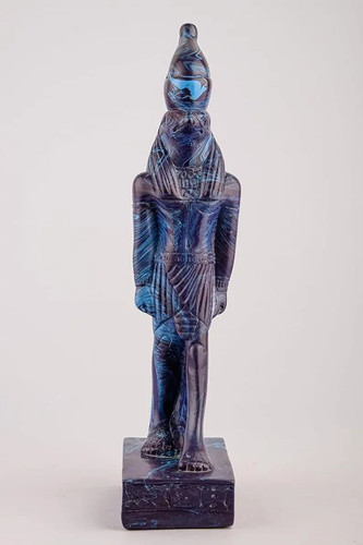 Lapis lazuli horus statue - lapis,