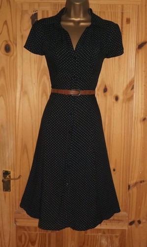Black white polka - dot, vintage
