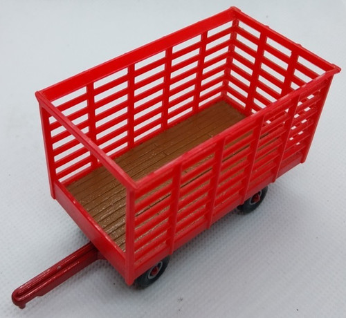 Ertl hay bale wagon red - ertl,