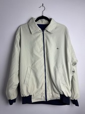 Lacoste | Reversible Harrington Jacket | Beige & Navy | XL