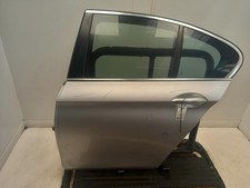 BMW 5 SERIES Left Rear Door N/S 2009-2017 TITANSILBER (354) 4 Door Saloon 