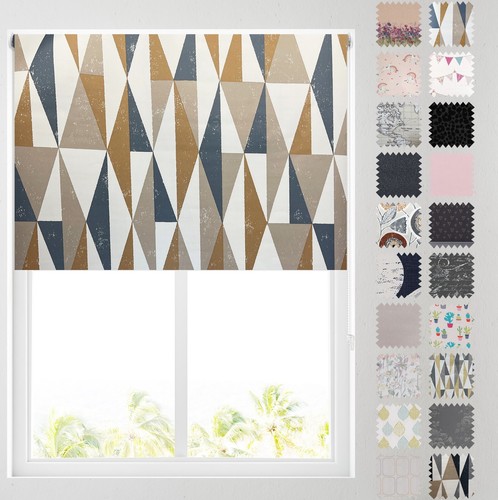 Patterned roller blinds - patterned, made