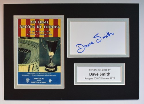 Dave smith signed autograph - dave,