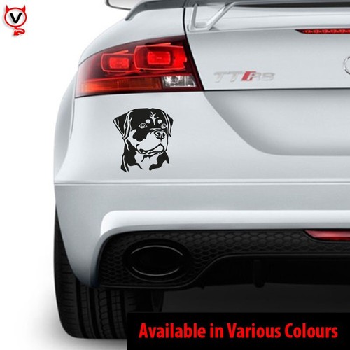 Rottweiler dog vinyl decal - dog,