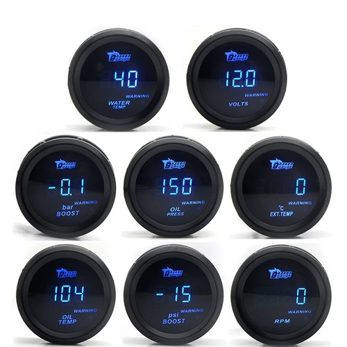 52mm digital car - 52mm, boost