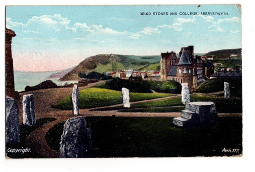 Aberystwyth druid stones - druid,