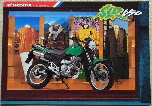 Honda slr650 motorcycle - honda,