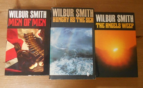 Wilbur smith hardbacks - 3,