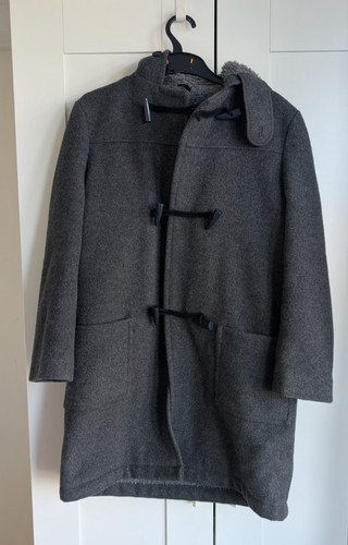 Boys girls grey duffle coat - girls,