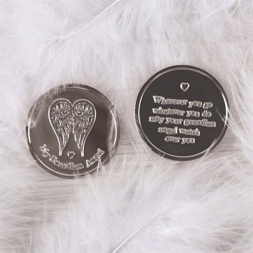 Guardian angel protection coin - angel,