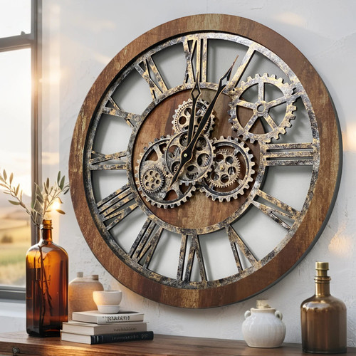 The gears clock - the, line