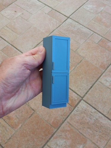 Dolls house fridge - dolls,