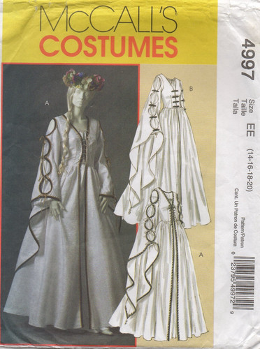 Mccalls sewing pattern 4997 - pattern,
