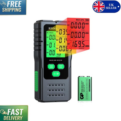 Portable emf meter with - portable,