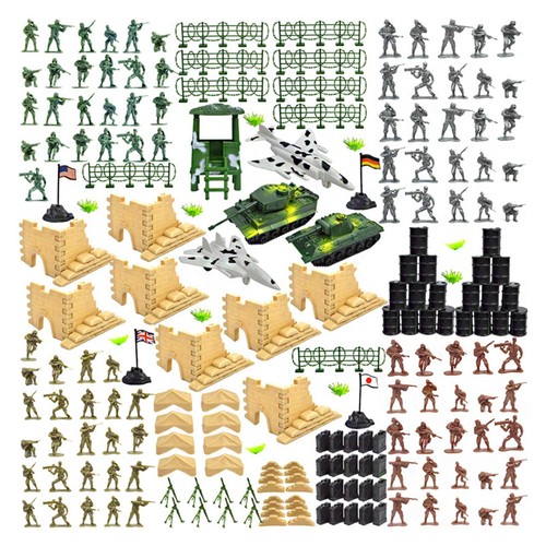 Set 250 action figures - of,
