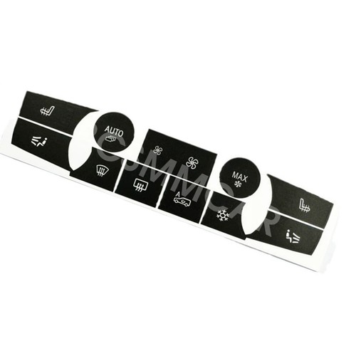 Car sticker climate - sticker, control