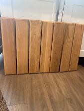 KITCHEN OVEN FILLER/DRAWER FRONT  GOLDEN SOLID OAK 600 X 123 STOCK DX73