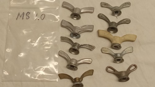 Vintage bicycle wing nuts - vintage,