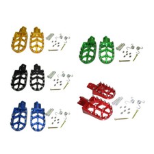 CNC Footpegs Foot Rest For 50cc-190cc Stomp WPB Orion M2R Lucky MX Pit Dirt Bike