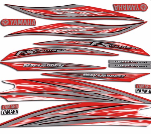 2005 yamaha decal - fx, kit