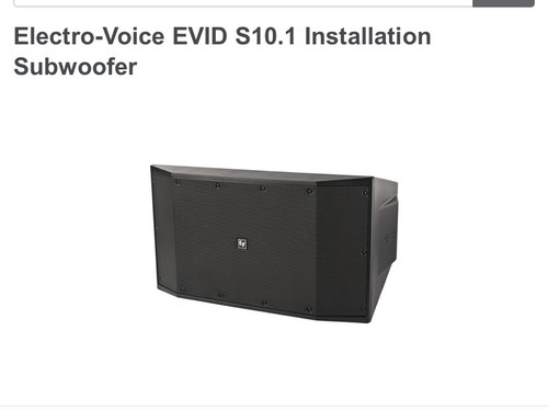 New electro voice evid - new,