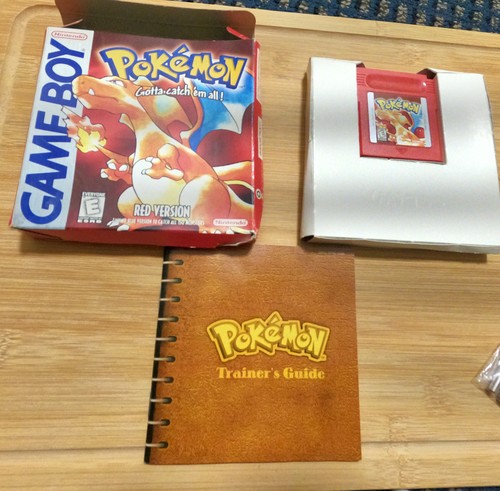 Pokémon red nintendo - red, game