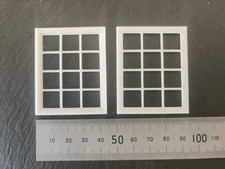 2 Window Frames 3x4 pane Dolls