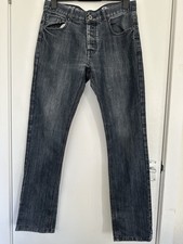 Kangaroo Poo Button Flyer Denim Jeans Size W32 L34