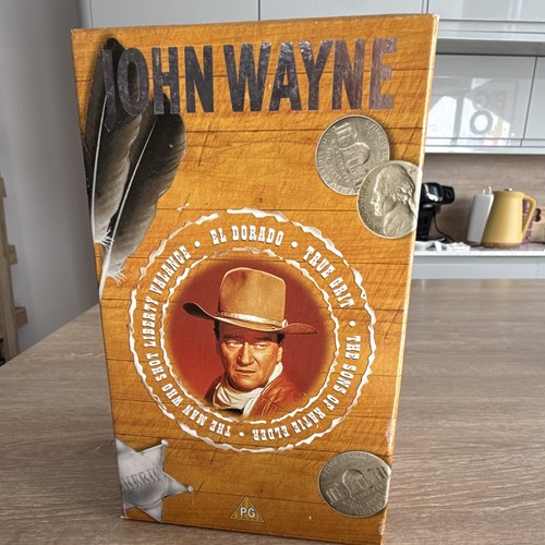 John wayne collection vhs - collection, box