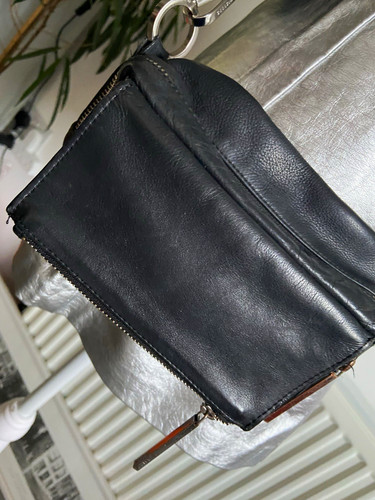 Whistles black leather - black,