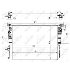 Radiator For Renault Grand
