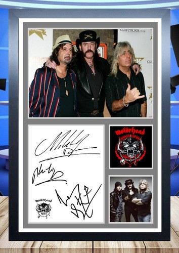 471 motorhead signed - signed, print