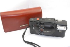Olympus XA 35mm CRF Camera, f/2.8 Lens, A11 Flash,  Case, Tested, Nice Condition