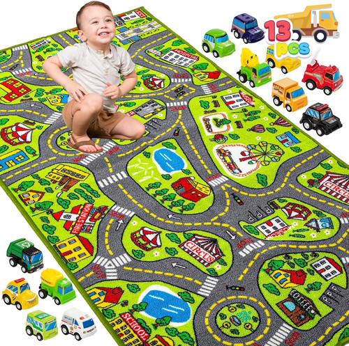 Joyin kids play mat city - -,