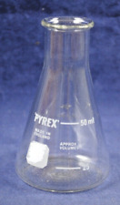 Vintage PYREX MEASURING GLASS JUG For 25mL or 50mL EXACT Liquid Make in England