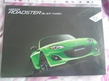 Mazda MX5 Roadster Black Tuned brochure Nov 2011 Japanese text 