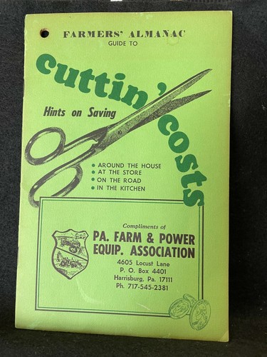 Farm equipment cuttin costs - pa,