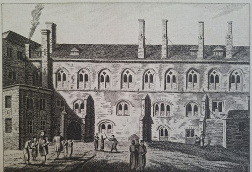 1784 print christ hospital - christ's,