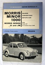 MORRIS MINOR 1000 1956 on Car