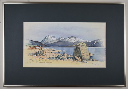 Ennerdale water watercolour - ennerdale,