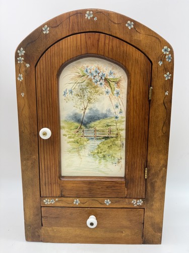 Vtg hand painted - hand-painted, floral